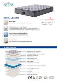 Glara Home LZ-24M11 Compressed Mattress - GLARA HOME