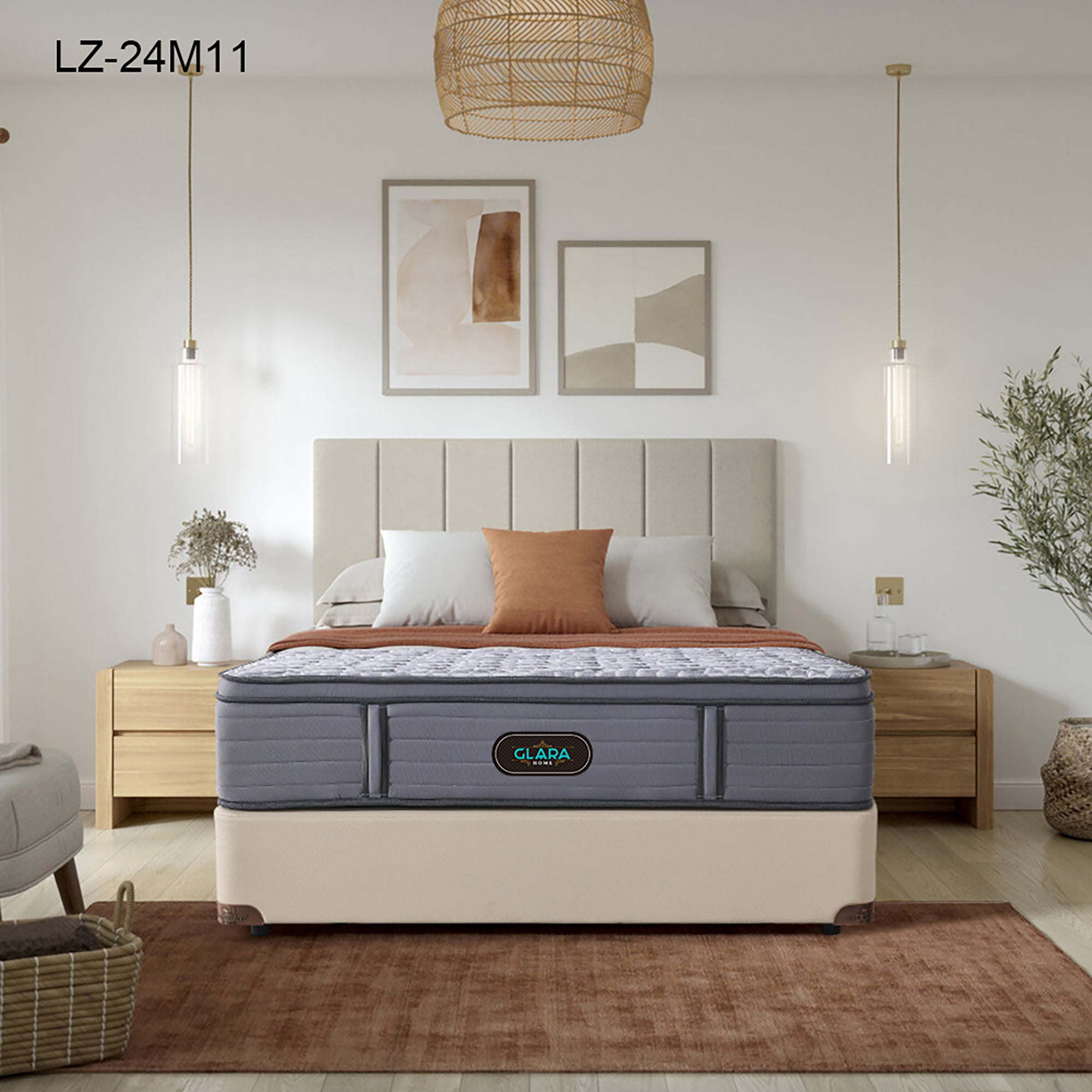 Glara Home LZ-24M11 Compressed Mattress - GLARA HOME