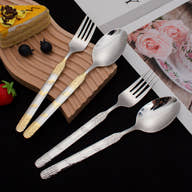 Glara Home leaf Design Cutlery Set – Luxury Meets Functionality - GLARA HOME