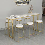 Gold Aura Bar Stool - GLARA HOME