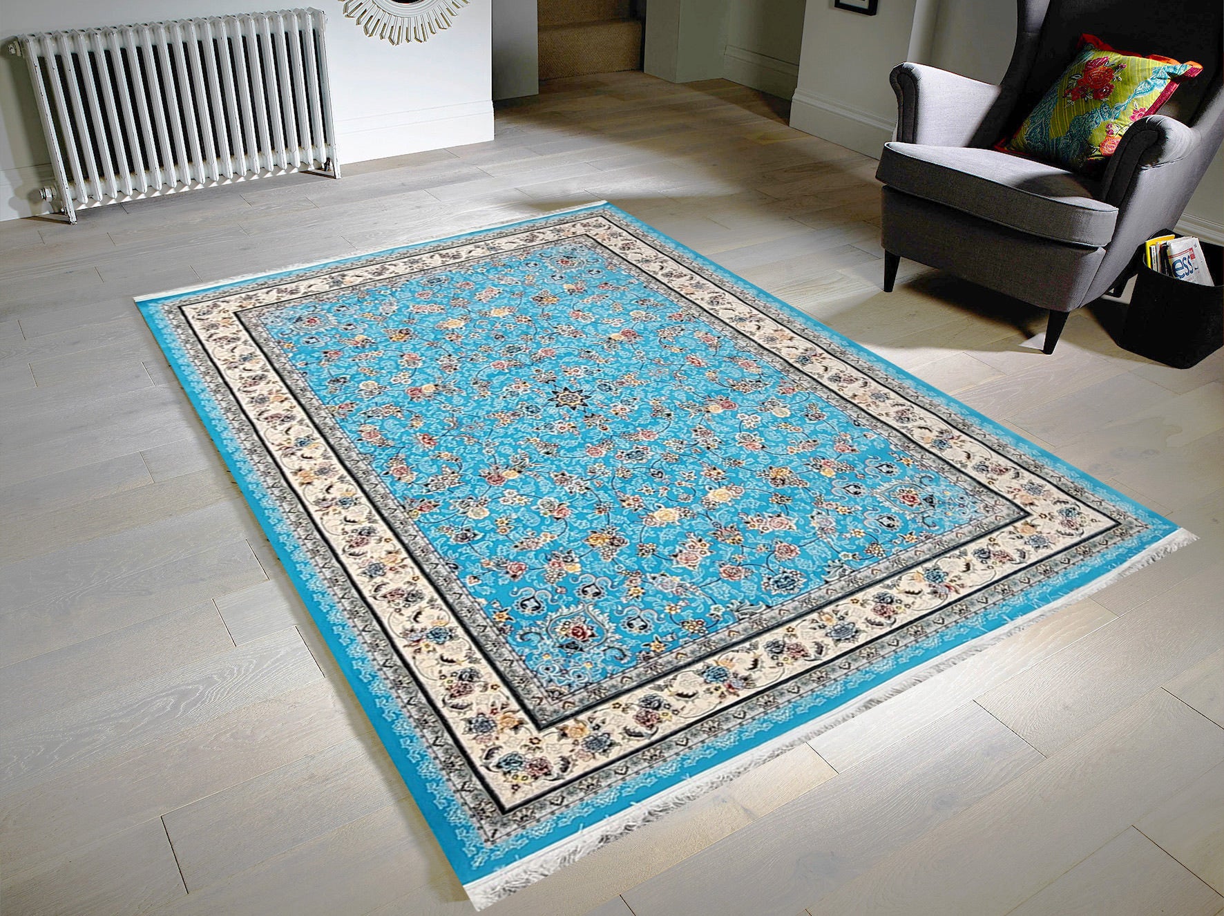 Golnoush 700 Reed Persian Rug - GLARA HOME