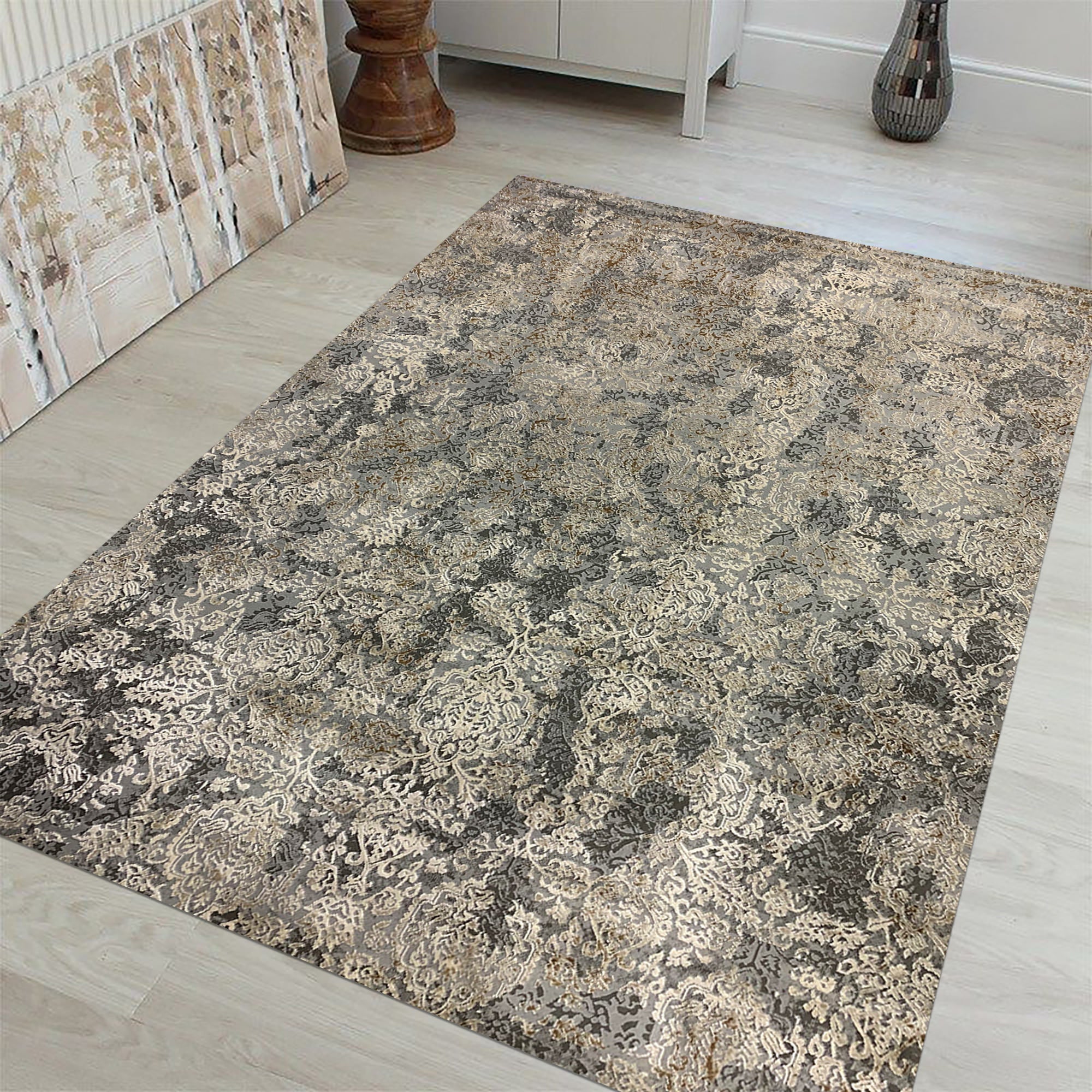 H4866 Turkish Rug - GLARA HOME