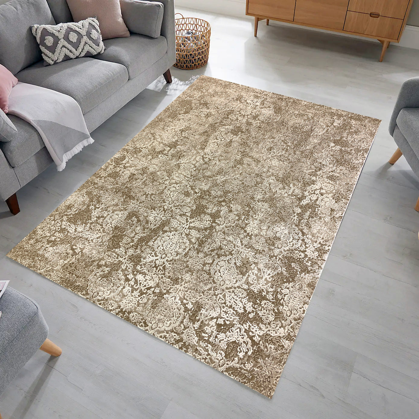 H4866 Turkish Rug - GLARA HOME