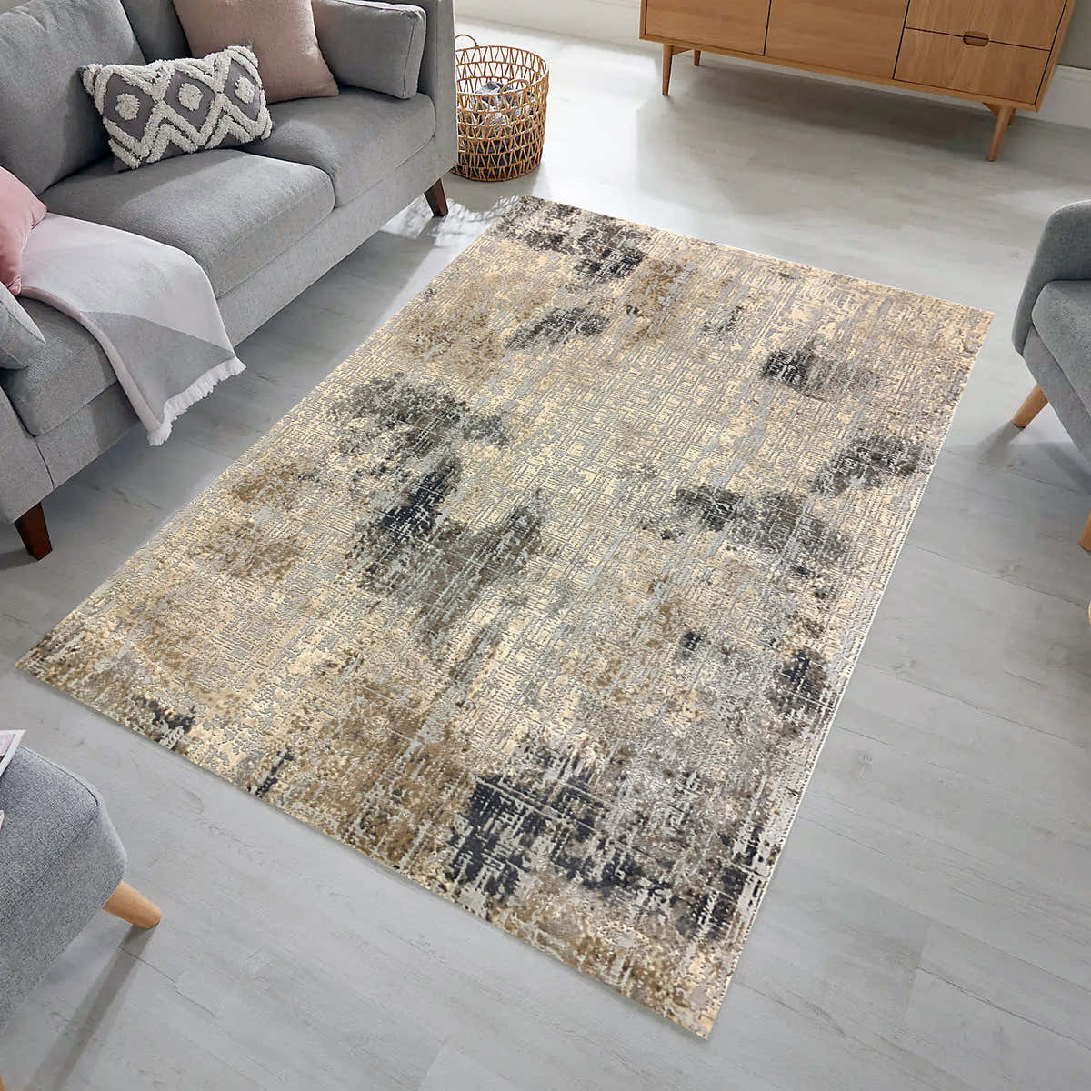 H4870 Turkish Rug - GLARA HOME