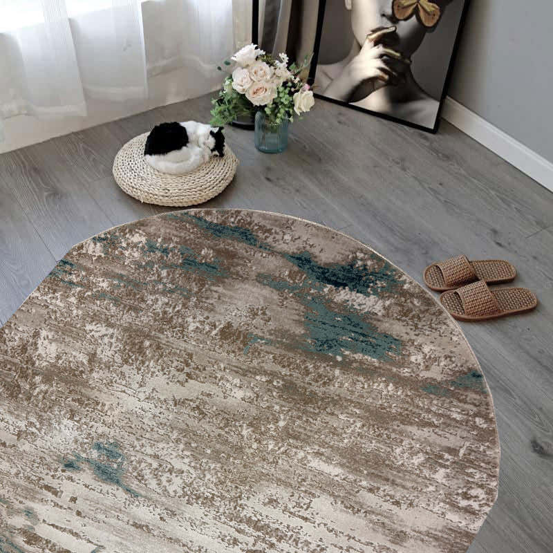 H4885 Round Rug - GLARA HOME