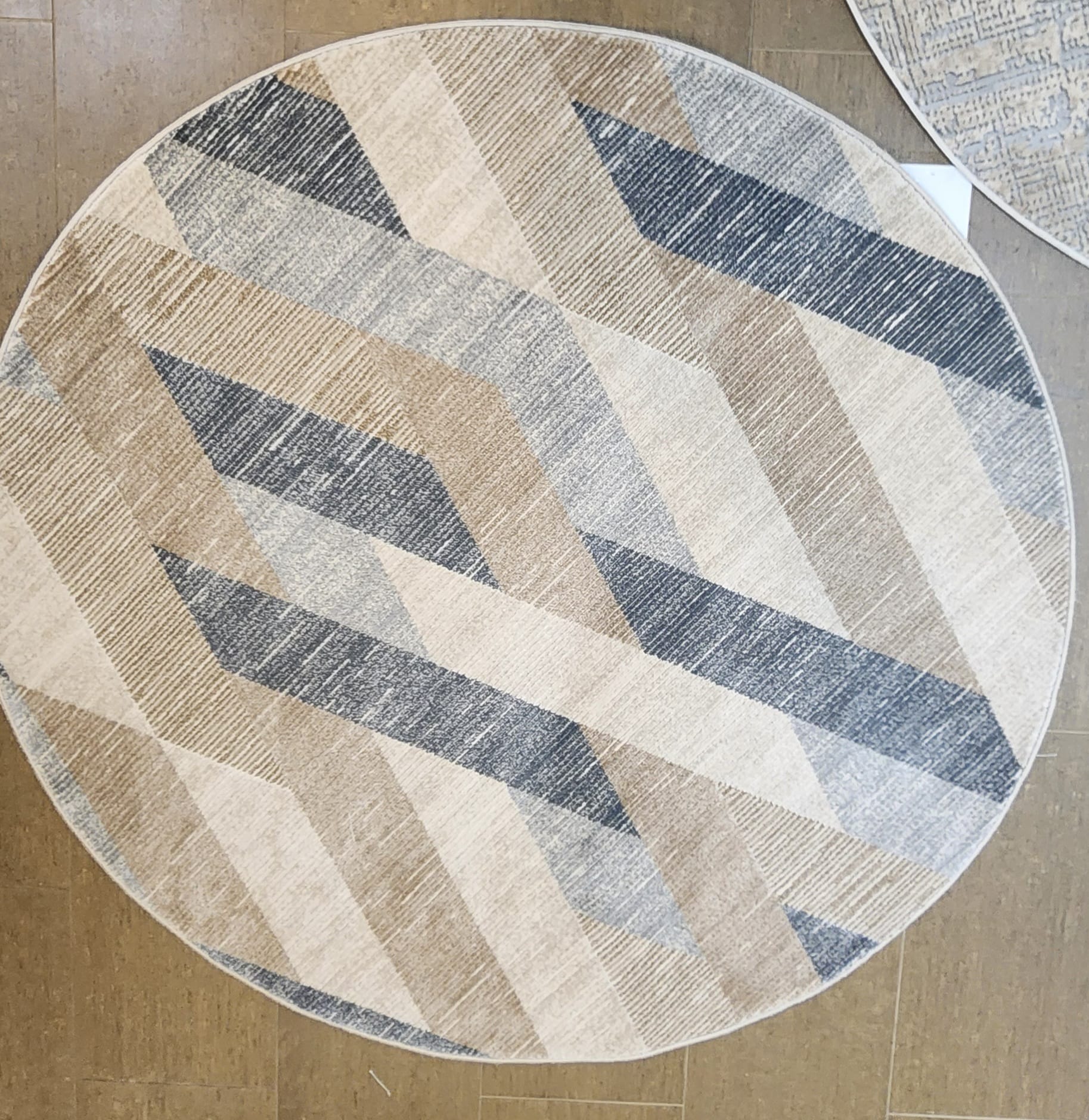 H5447 Round Rug - GLARA HOME