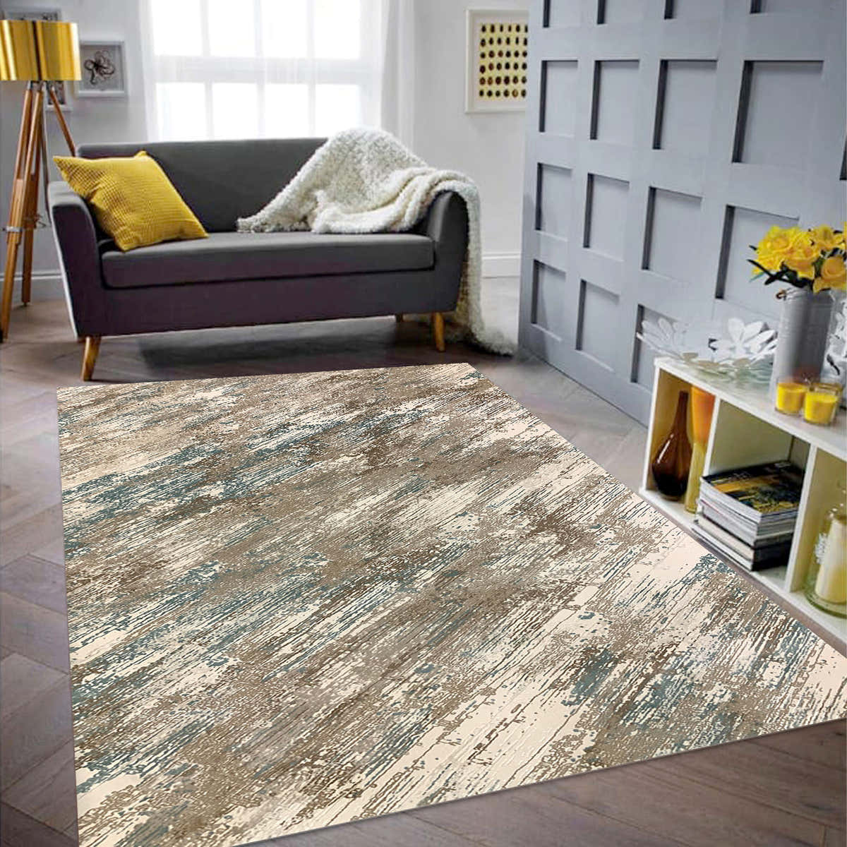 H5478 Turkish Rug - GLARA HOME