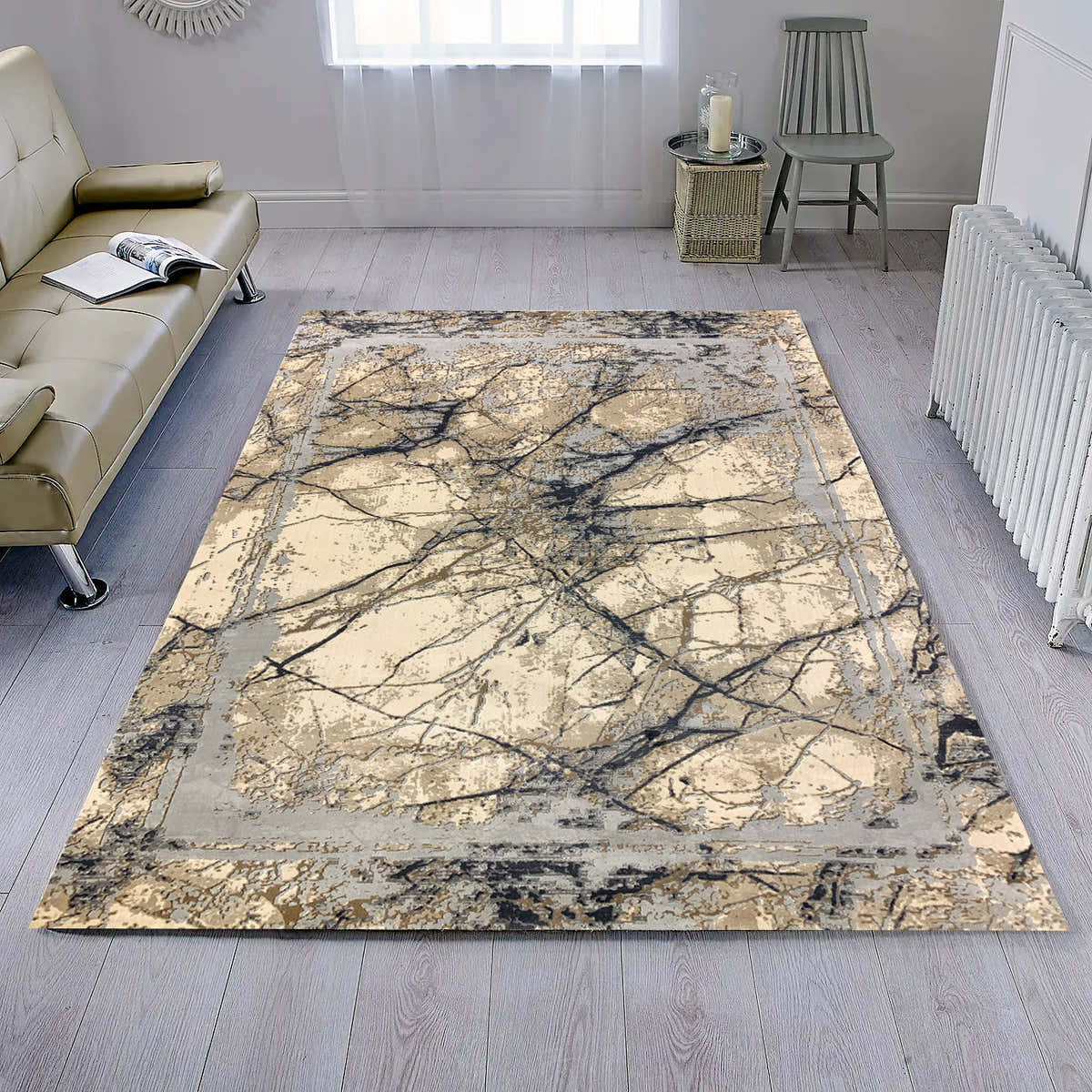 H6214 Modern Rug - GLARA HOME