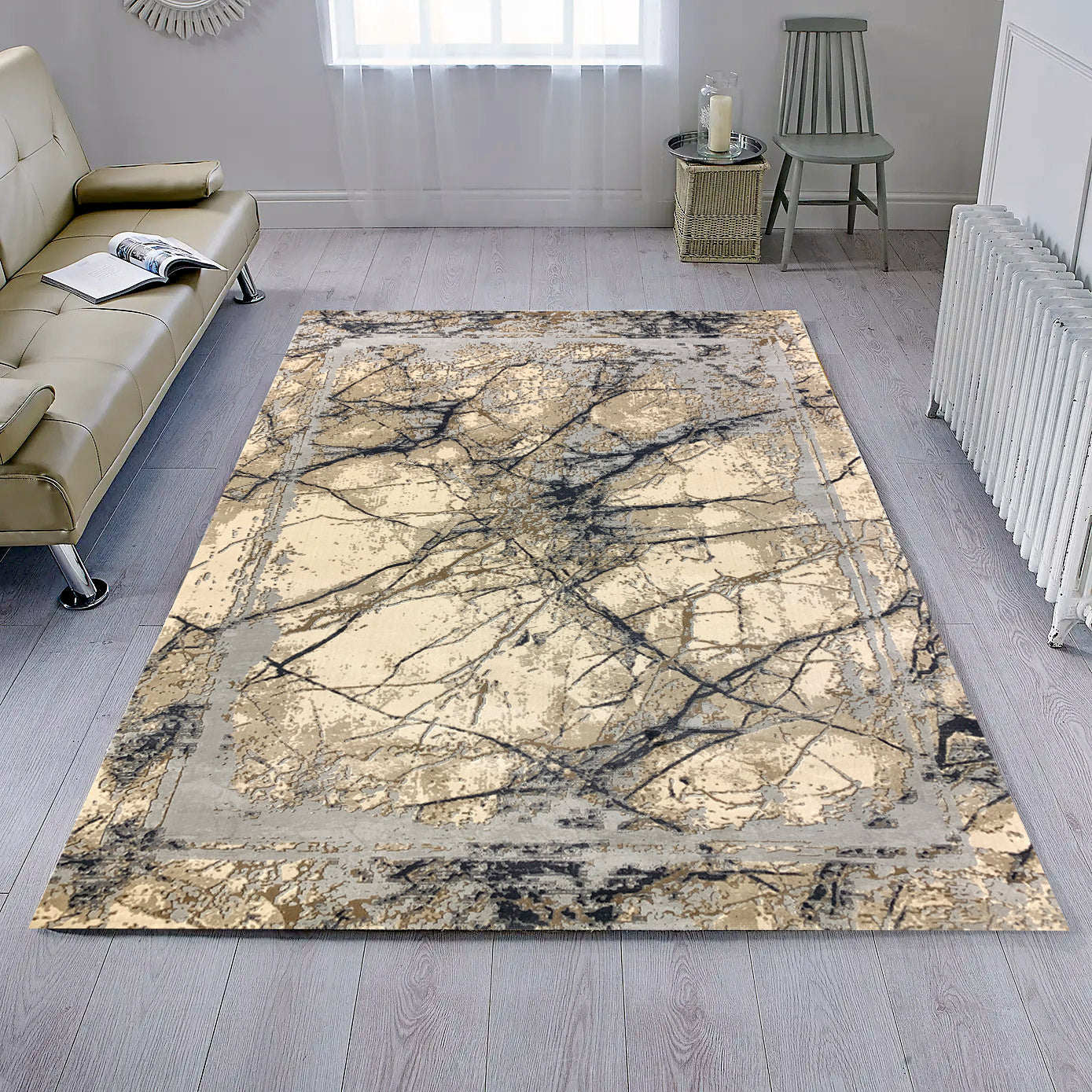 H6214 Modern Rug - GLARA HOME