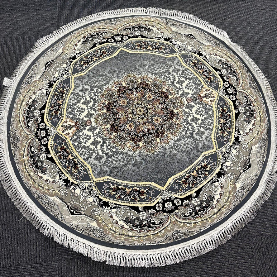 HALIDAY 700 Reed Round Rug - GLARA HOME