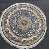 HIVA 700 Reed Round Rug - GLARA HOME