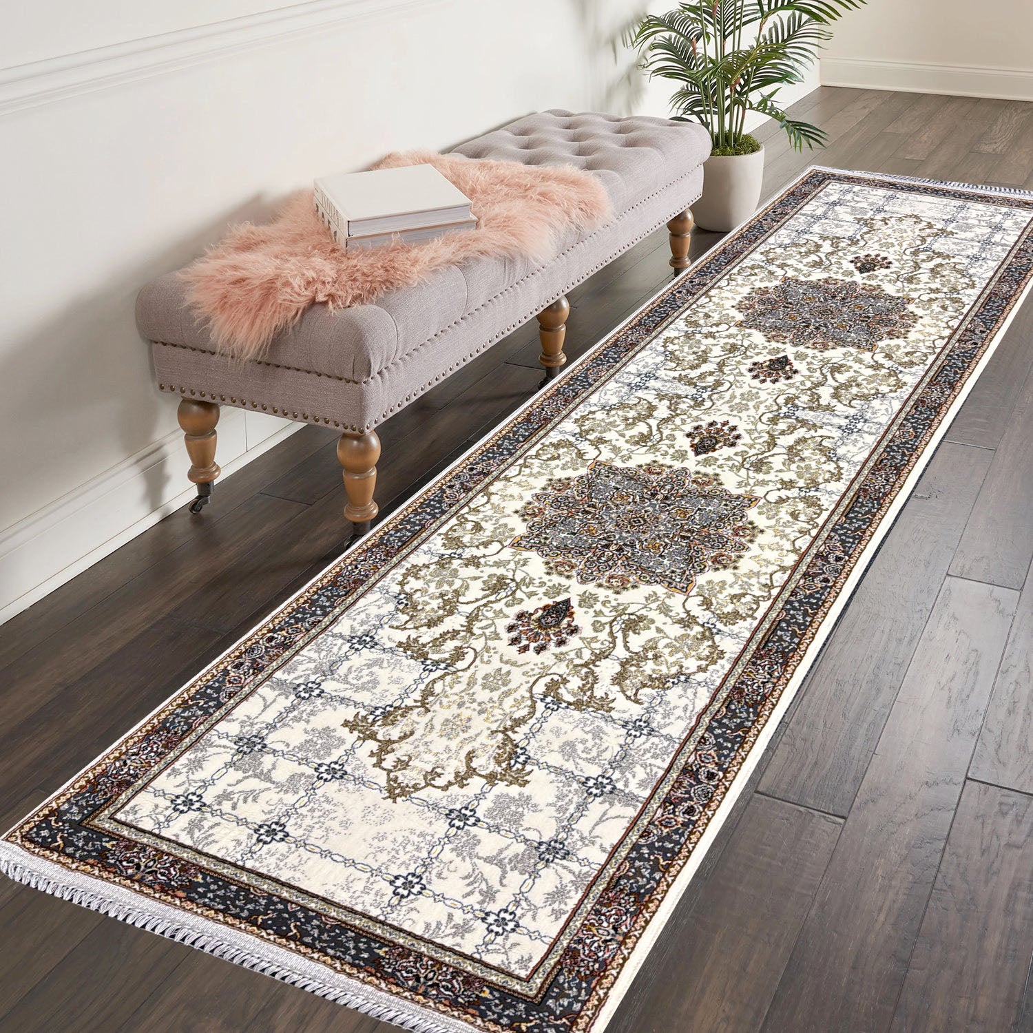 HIVA 700 Reed Runner Rug - GLARA HOME