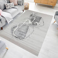 Harmony Modern Abstract Area Rug (FY-02) - GLARA HOME