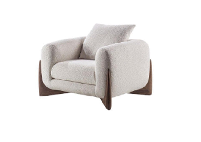 Haven Sofa Set – Cream Lambswool - GLARA HOME