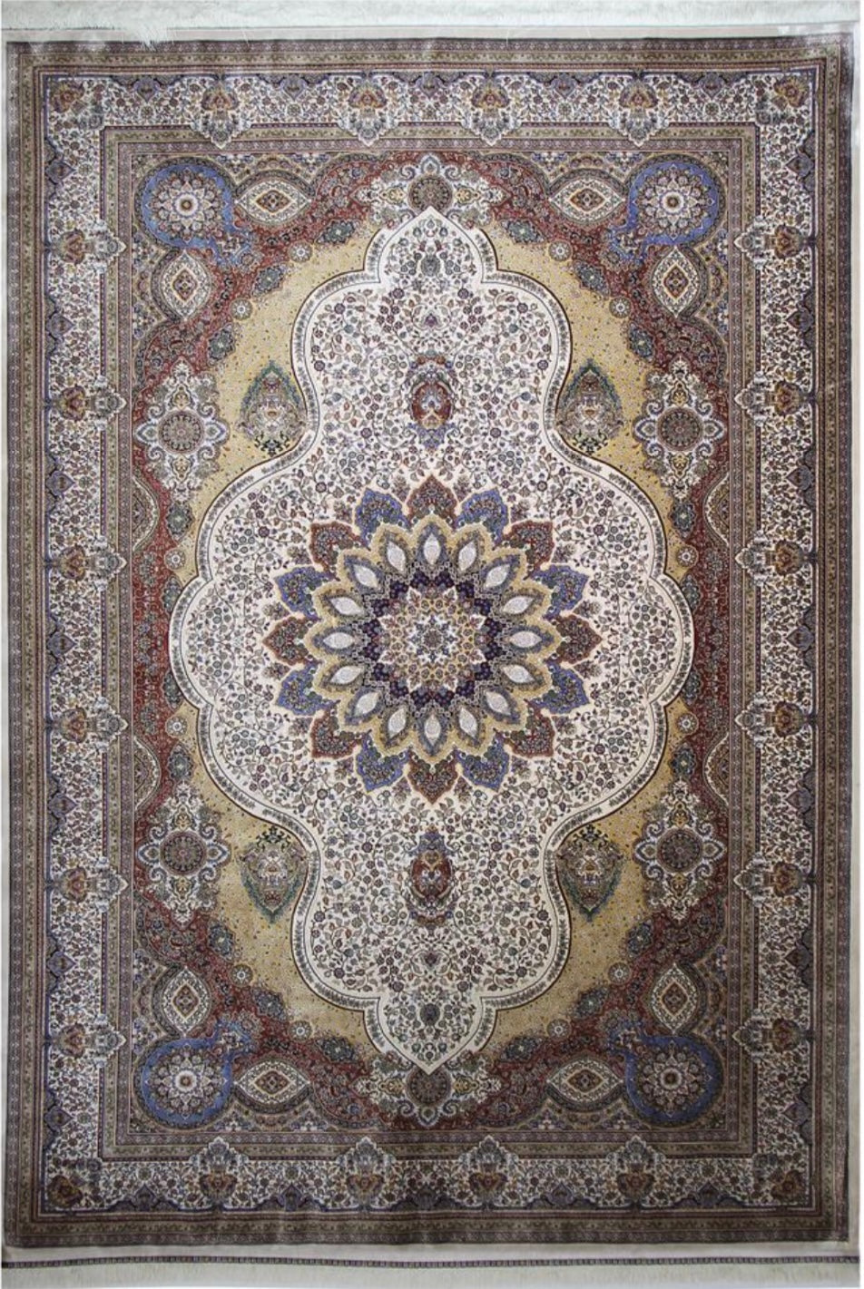 G217 Silk Rug - GLARA HOME