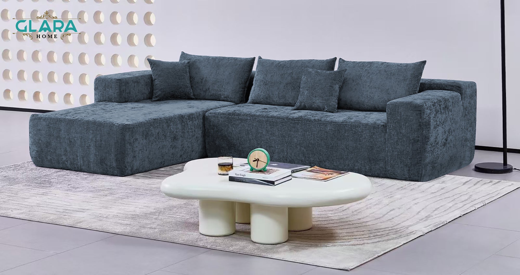 Iconic Compressor Sectional Sofa - GLARA HOME