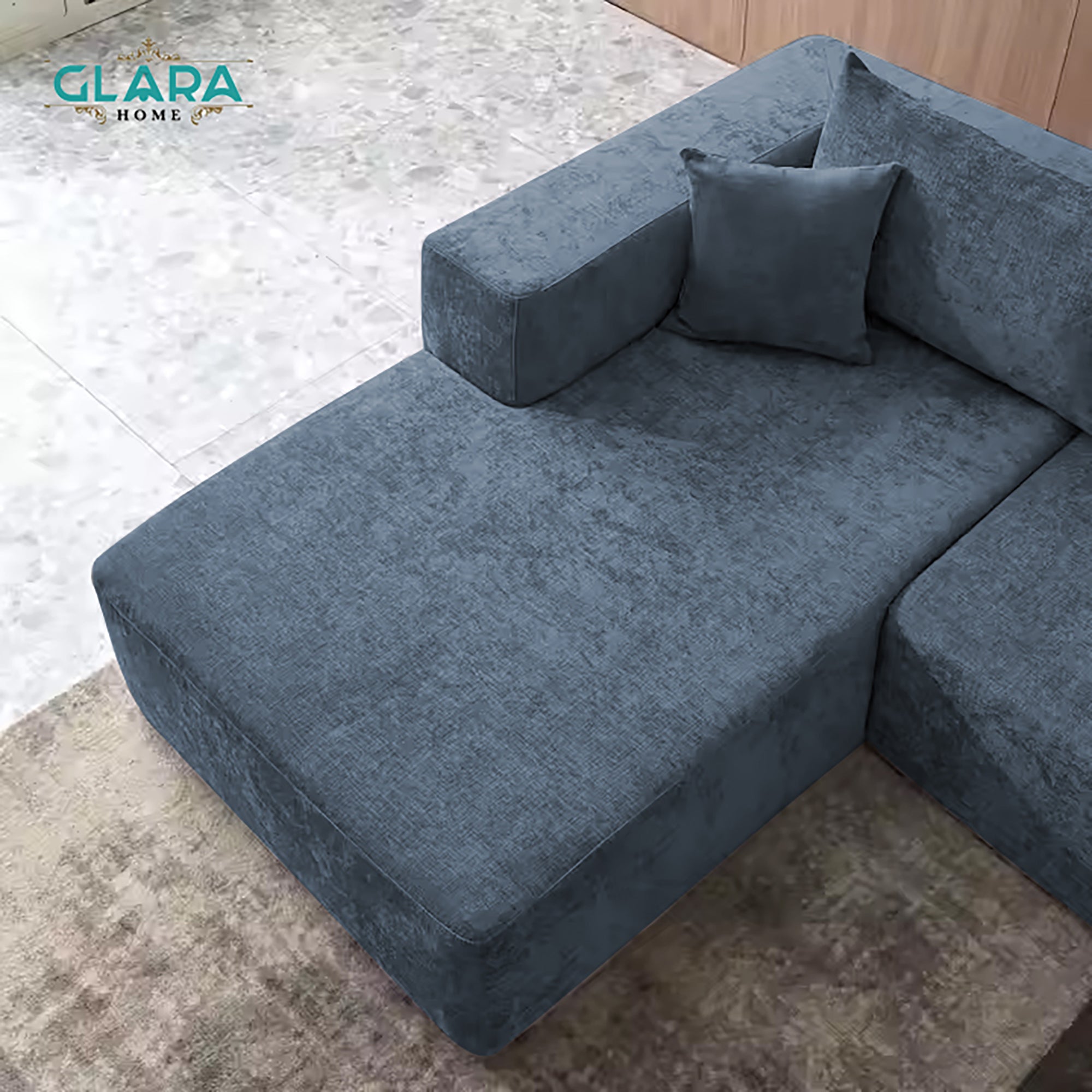 Iconic Compressor Sectional Sofa - GLARA HOME