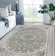 Isfahan 1200  Reed Persian Rug - GLARA HOME