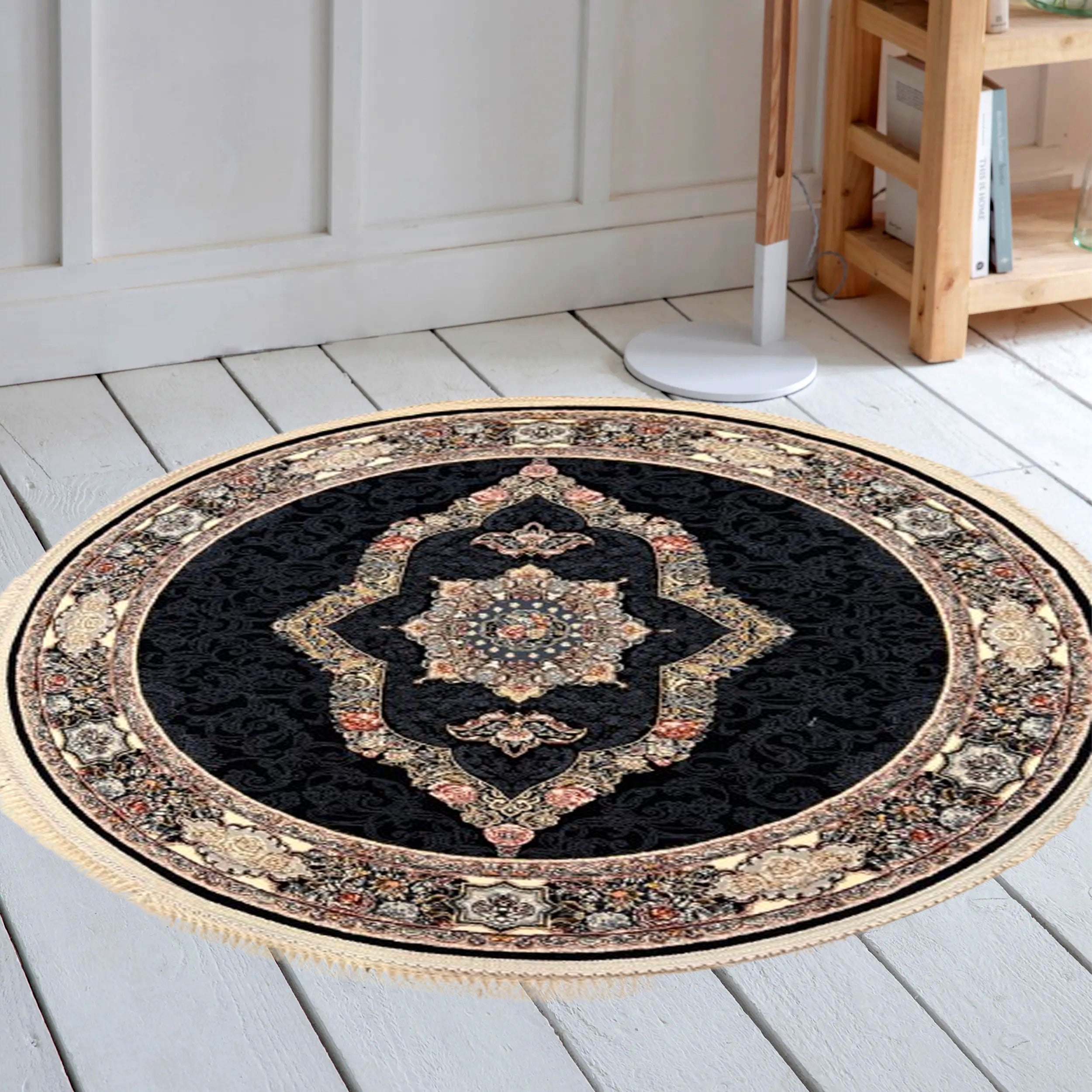 KARENA 700 Reed Round Rug - GLARA HOME