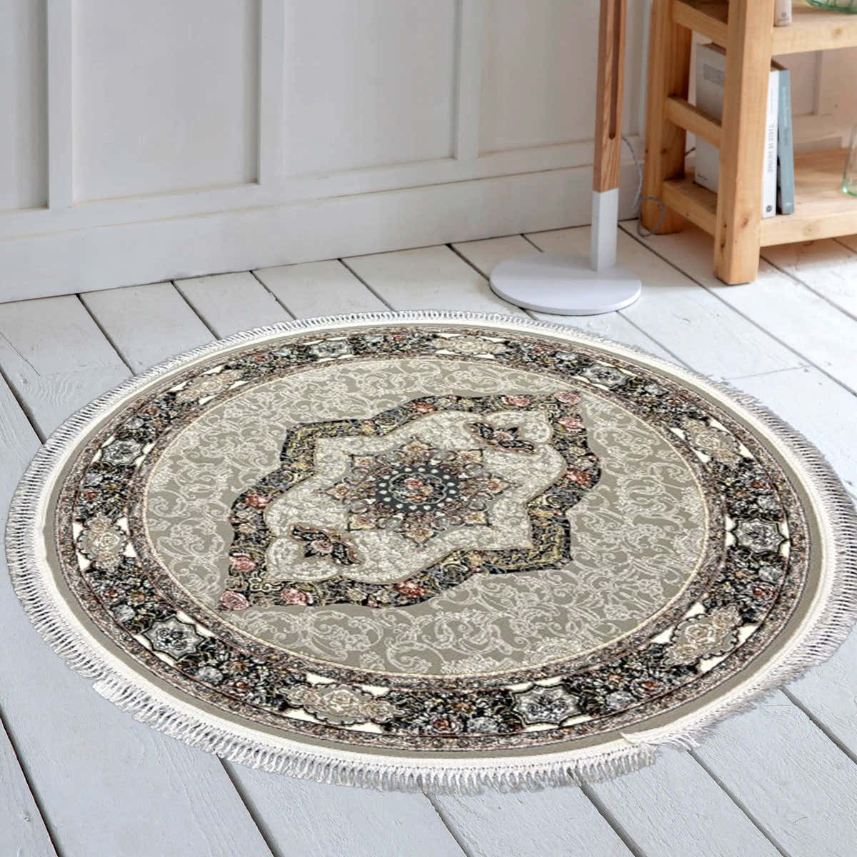 KARENA 700 Reed Round Rug - GLARA HOME