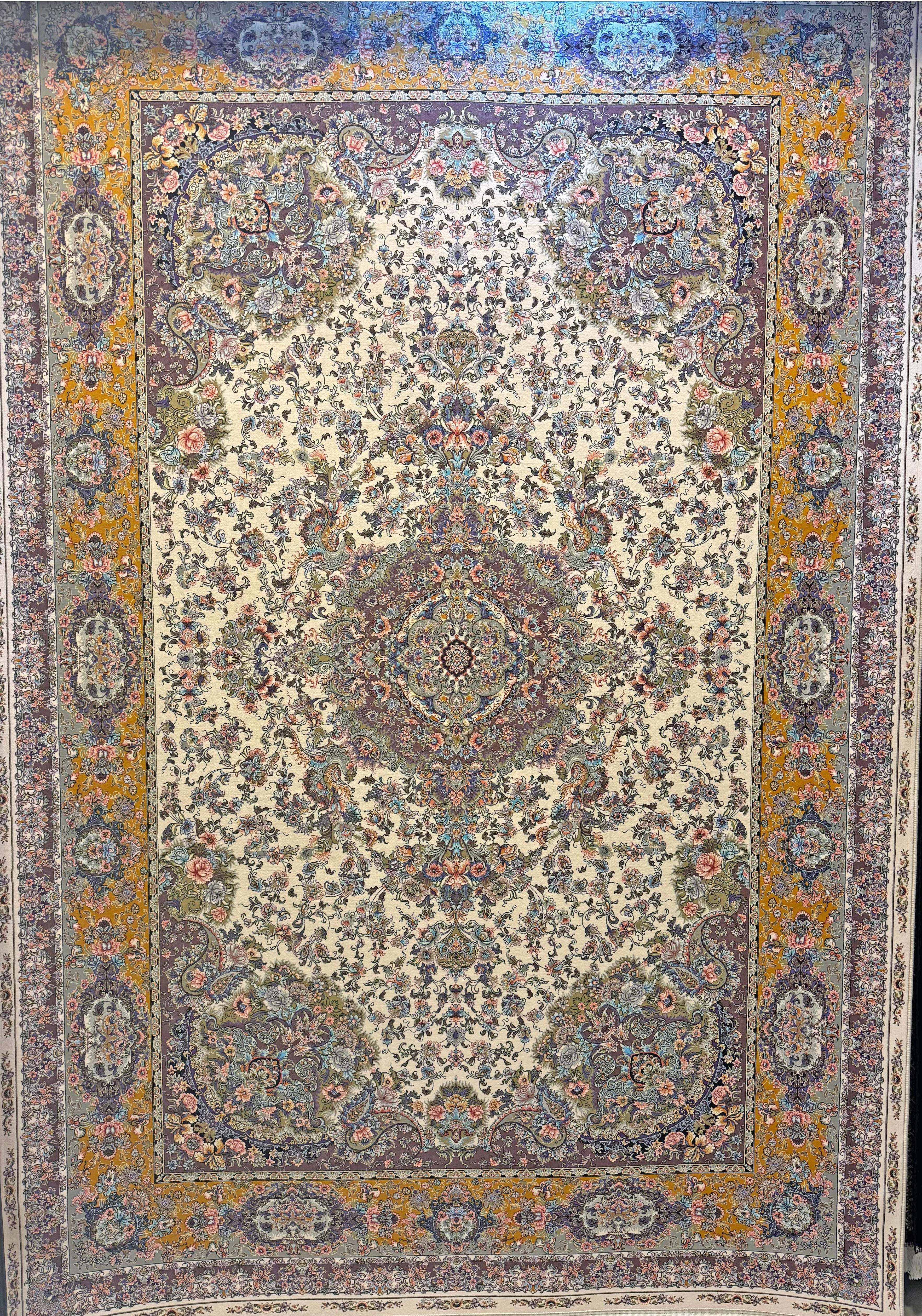 Khatibi 1200 Reed Persian Rug - GLARA HOME
