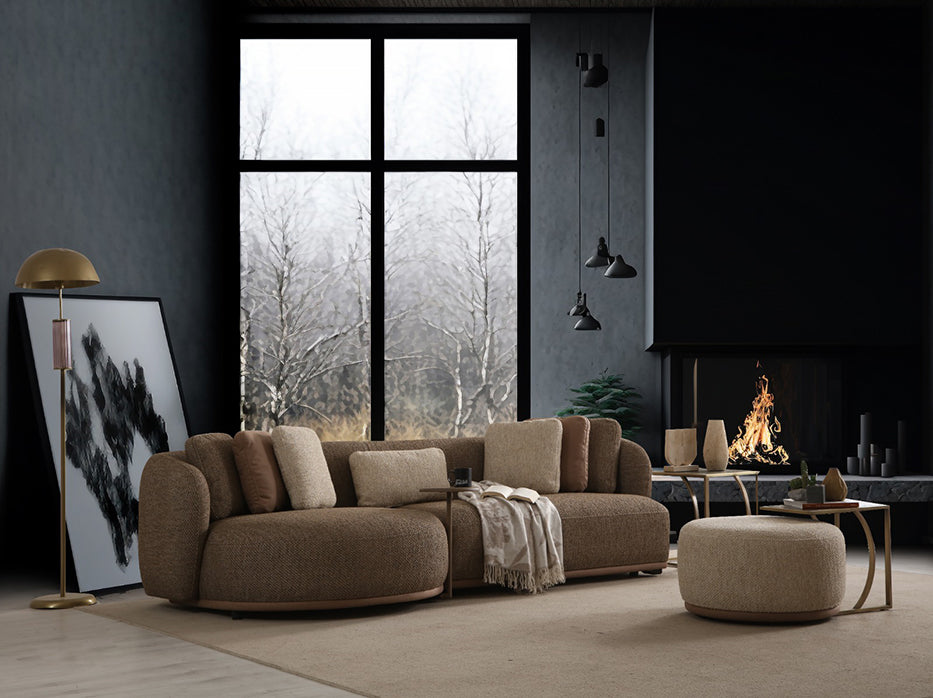 Matiz Vision Modern Sectional Sofa – Turkish Luxury Design - GLARA HOME