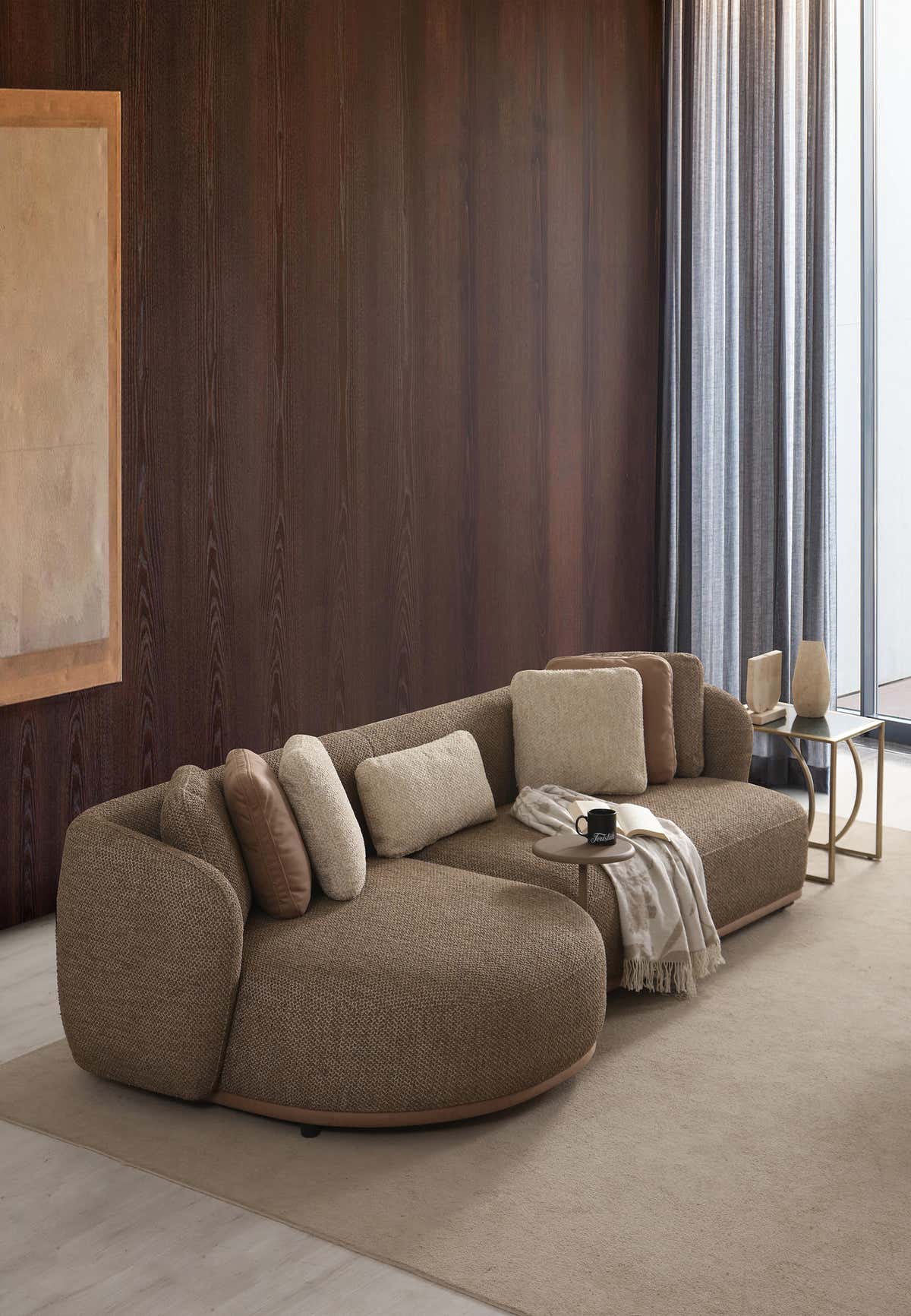 Matiz Vision Modern Sectional Sofa – Turkish Luxury Design - GLARA HOME