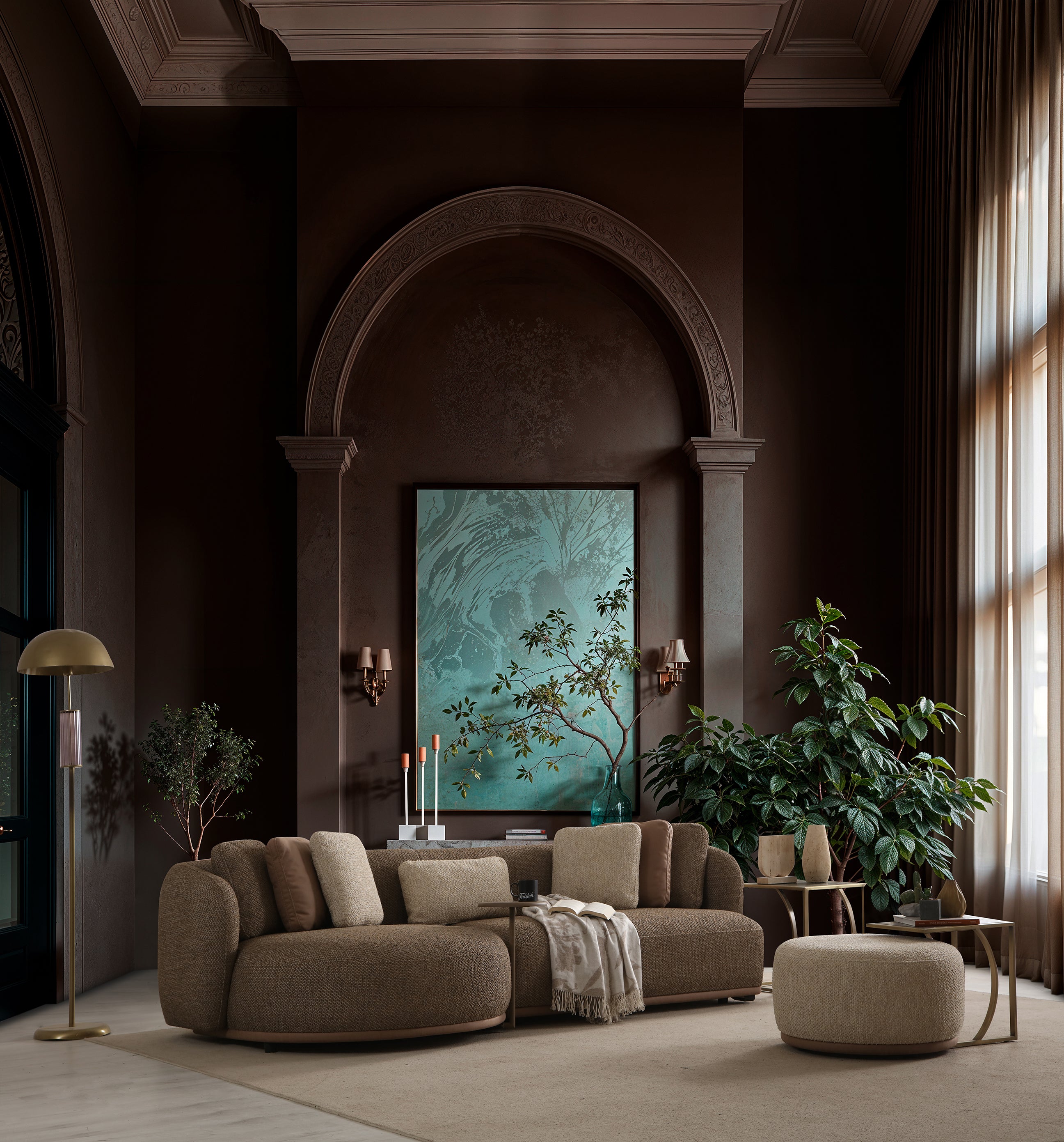 Matiz Vision Modern Sectional Sofa – Turkish Luxury Design - GLARA HOME