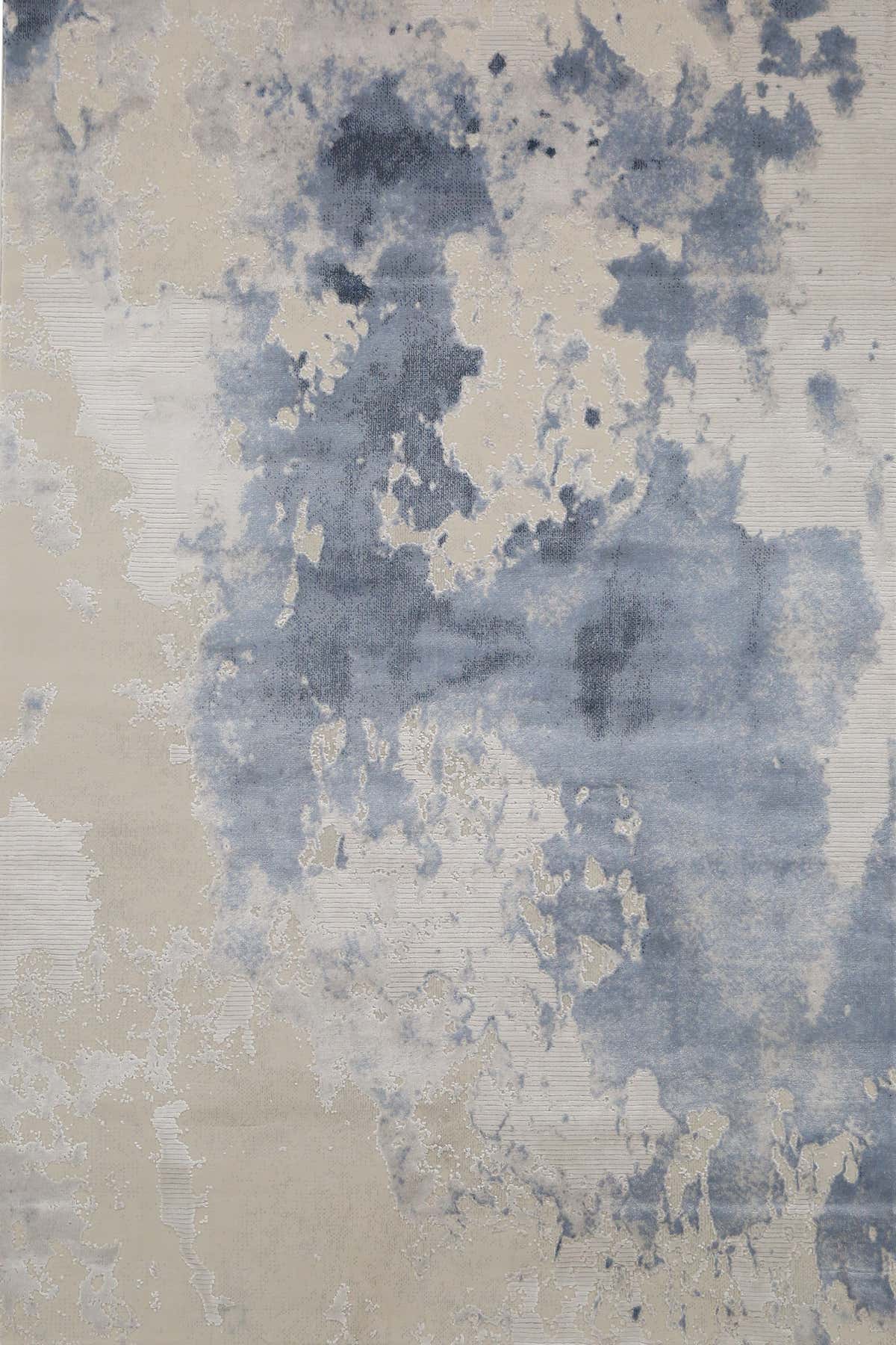 Ocean Mist Abstract Area Rug (PX-08) - GLARA HOME