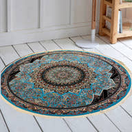 PARHAM 700 Reed Round Rug - GLARA HOME