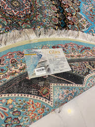PARHAM 700 Reed Round Rug - GLARA HOME