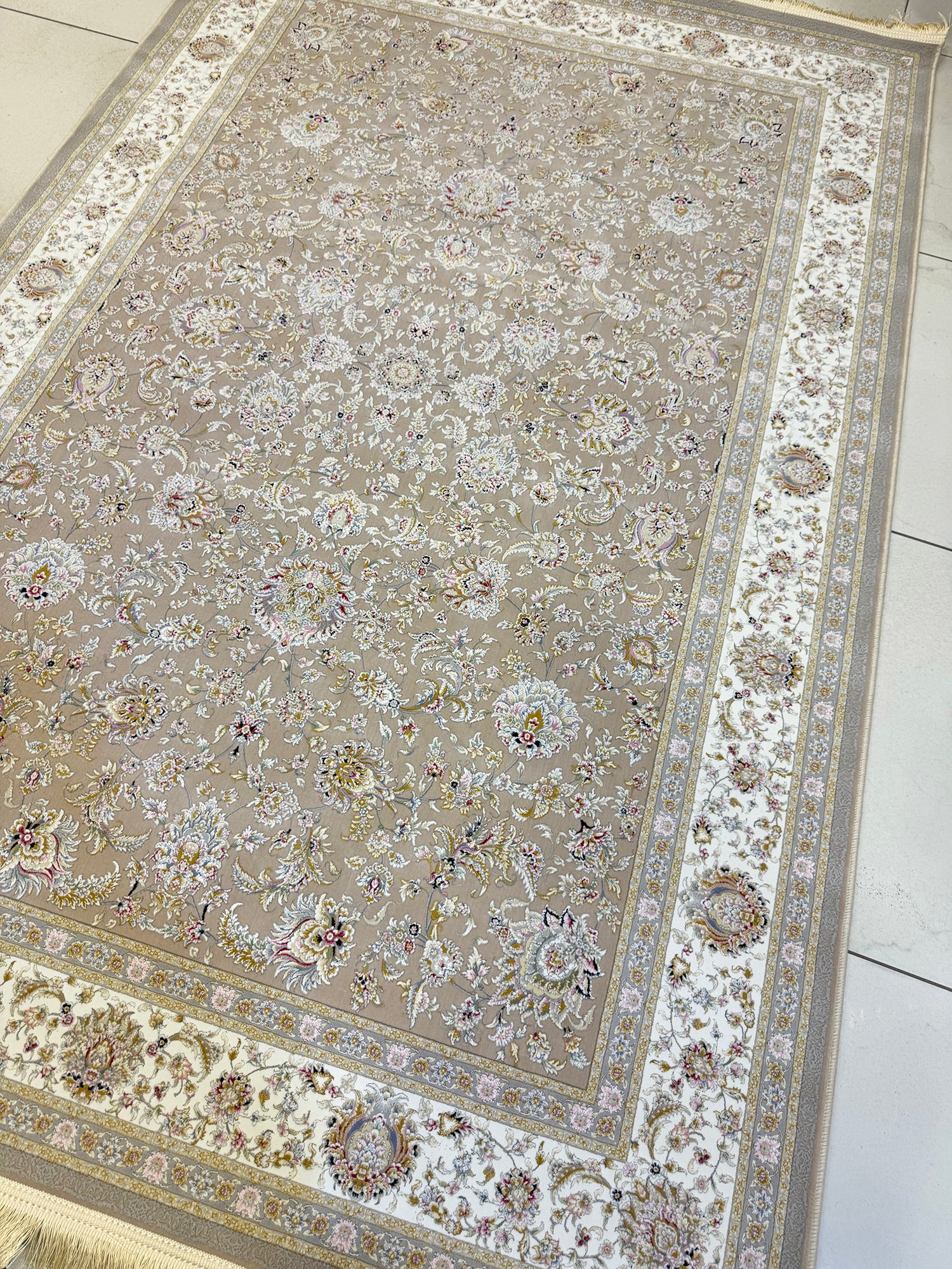 PARIMAH BEIGE- Cream - GLARA HOME