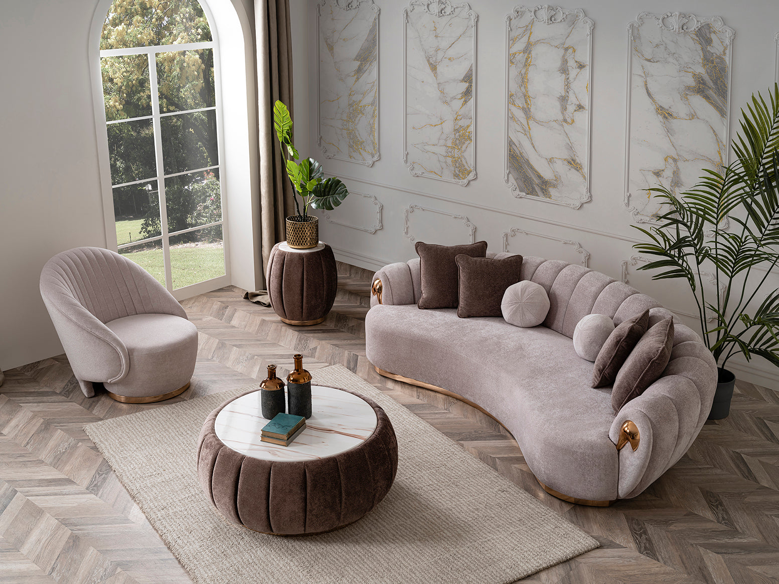 Prada Coffe table (Aura 05) - GLARA HOME