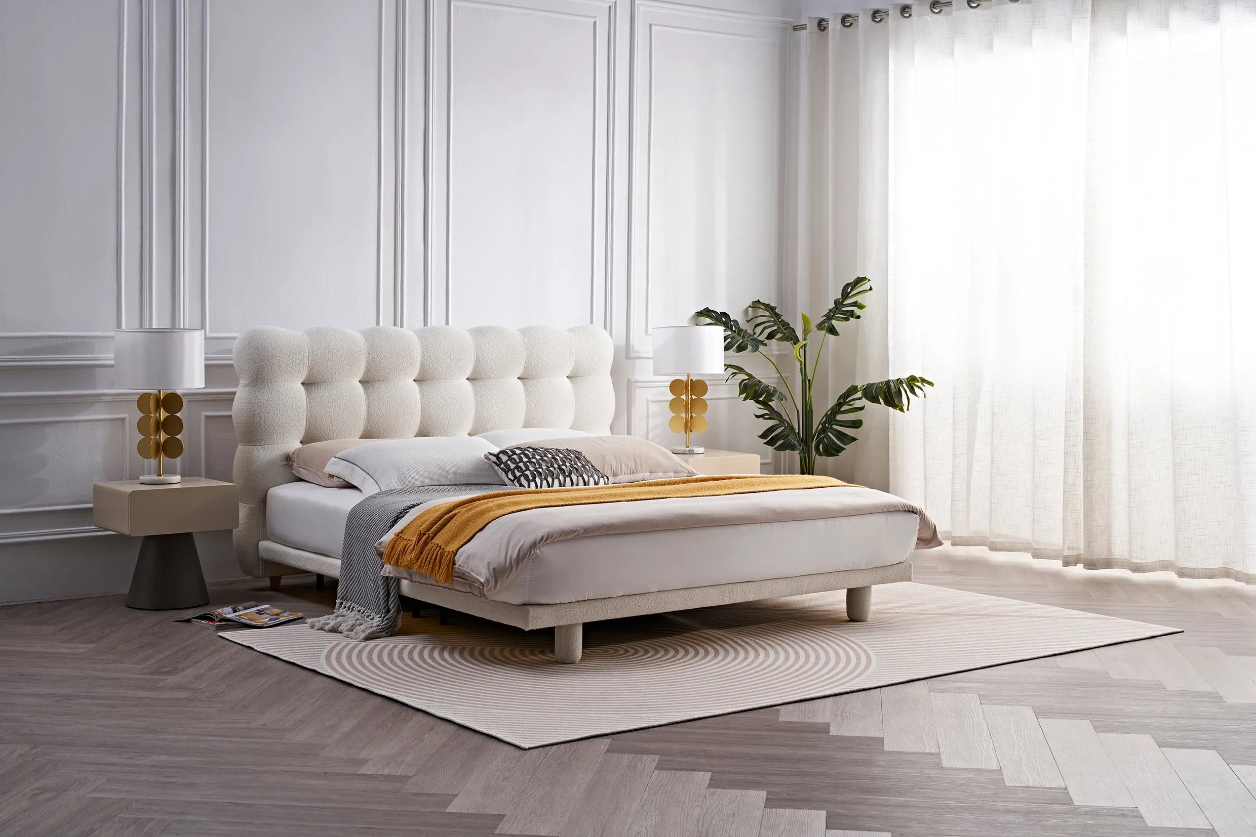 SK 111 Bedframe - GLARA HOME