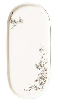 Timeless Grey Floral 26-Pieces Bone China Dinner Set – Modern Elegance (SD-262) - GLARA HOME