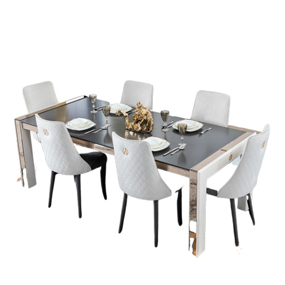 Diamond Dining Table & Chairs