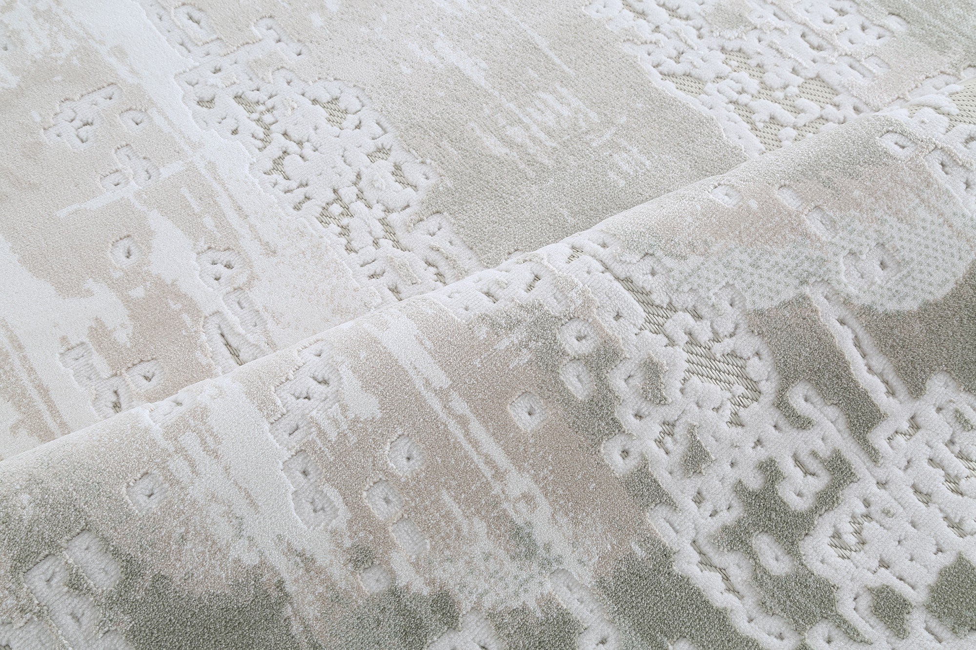 Woodland Serenity Abstract Area Rug (NR-18) - GLARA HOME