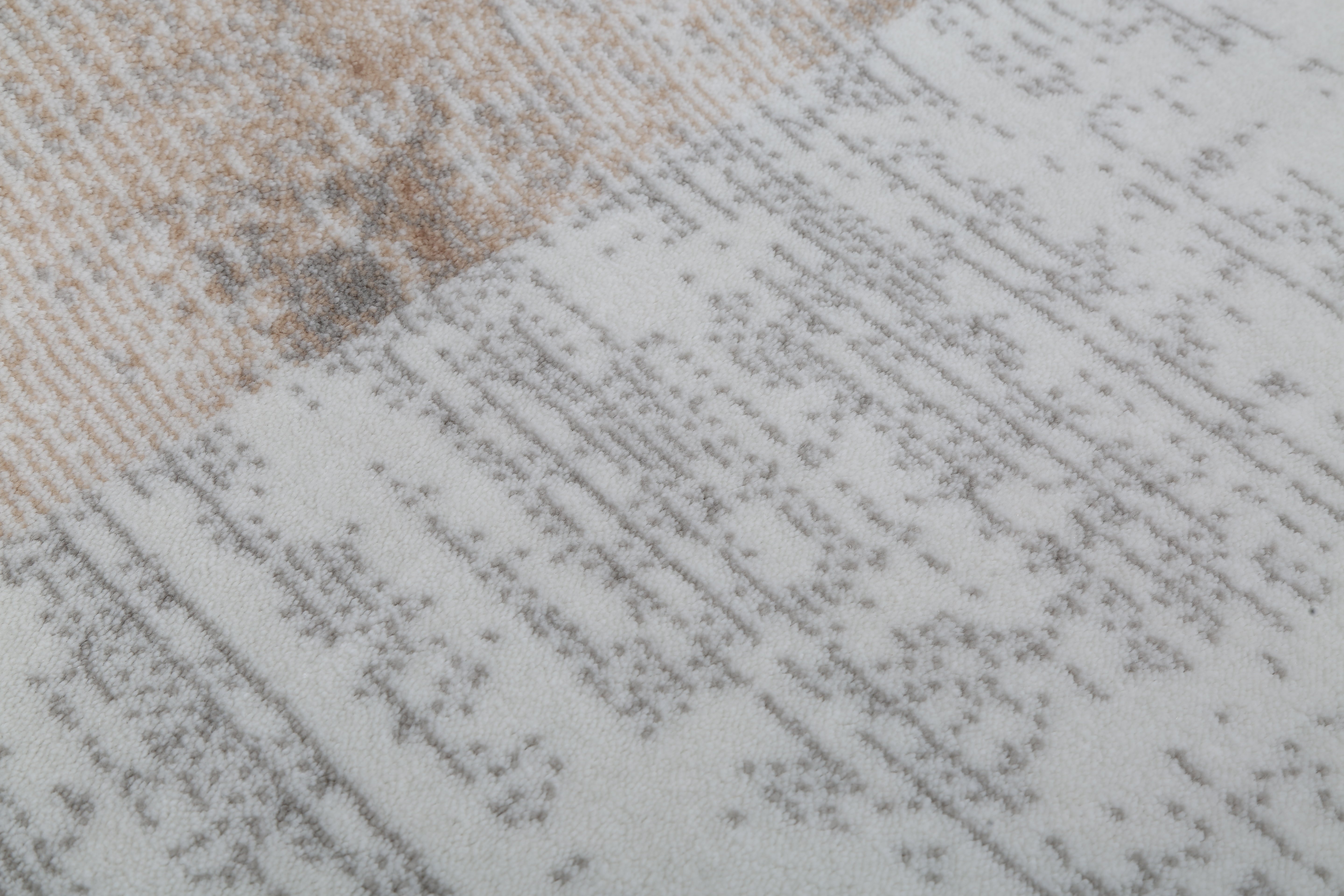 Diania Modern Area Rug – Neutral Abstract Design | Polypropylene & Polyester ( DY -01) - GLARA HOME