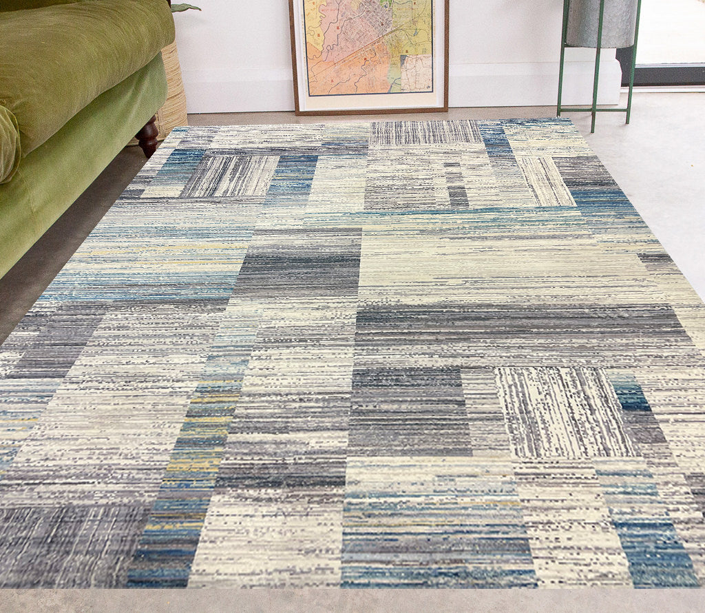 G5507-3 Abstract Rug - GLARA HOME