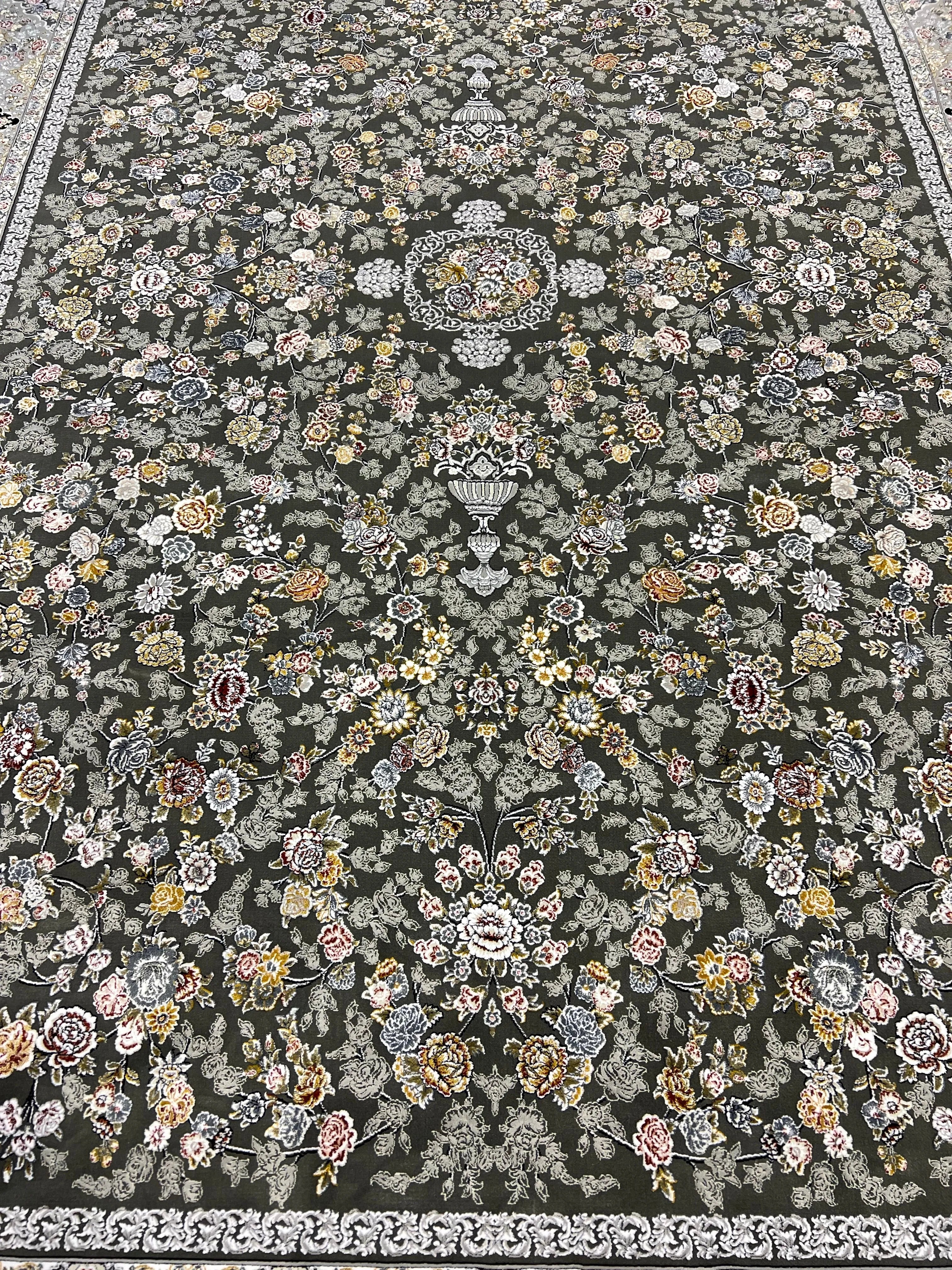 Diwan 1200 Reed Persian Rug - GLARA HOME
