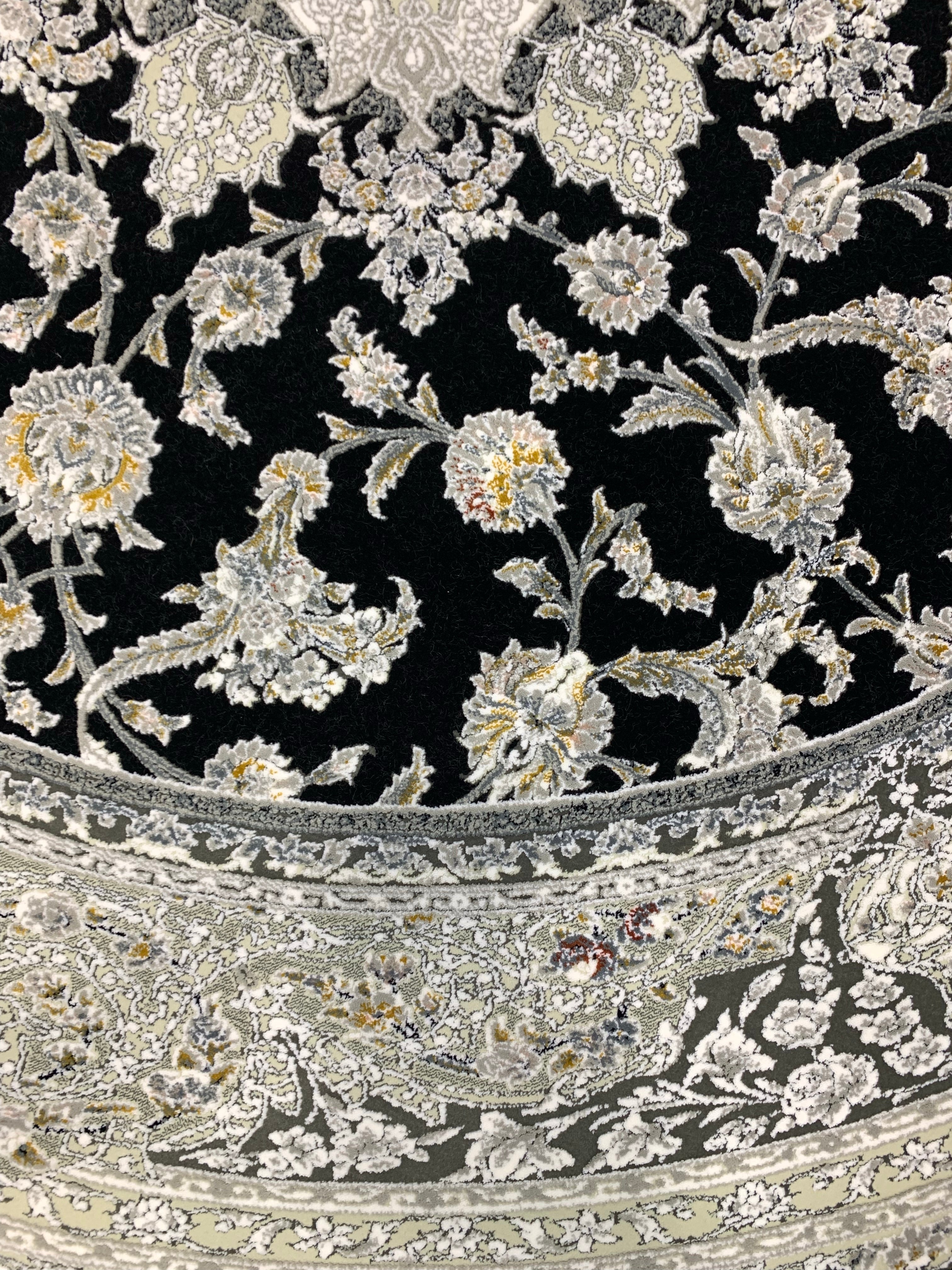 Tida 1200 Reed Persian Round Rug - GLARA HOME