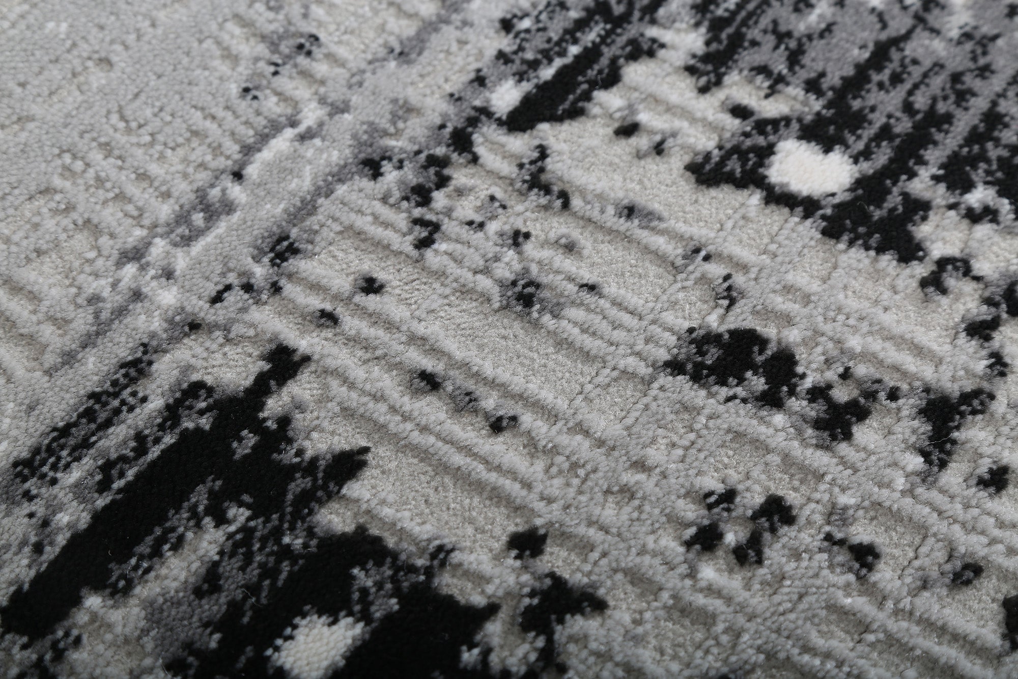 Monochrome Serenity Modern Area Rug (HGR-18)