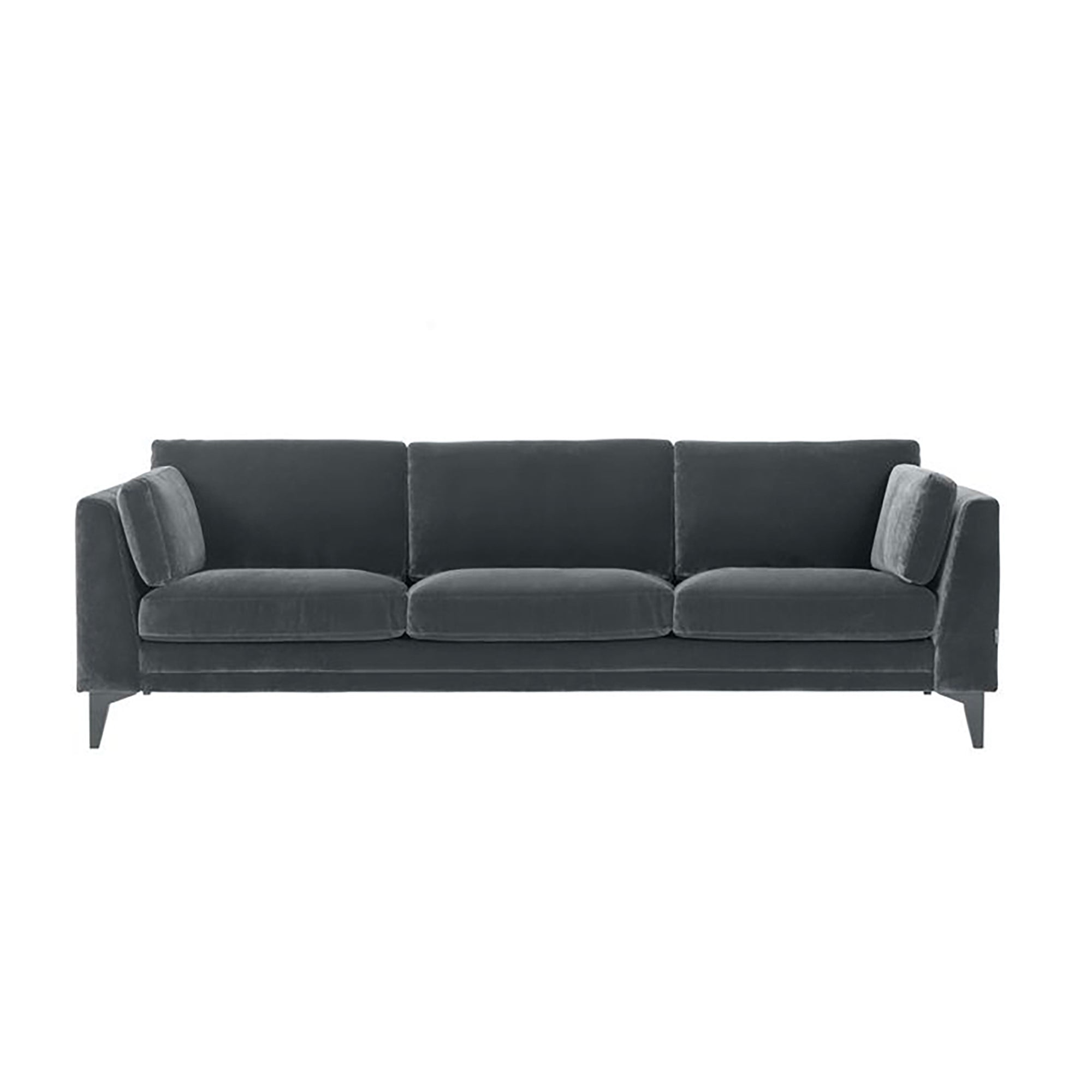 Luna Charcoal 3-Seater Sofa (22SCSFT006-2080)