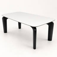 Avero White Ceramic Dining Table – 180 × 90 cm – clean product view