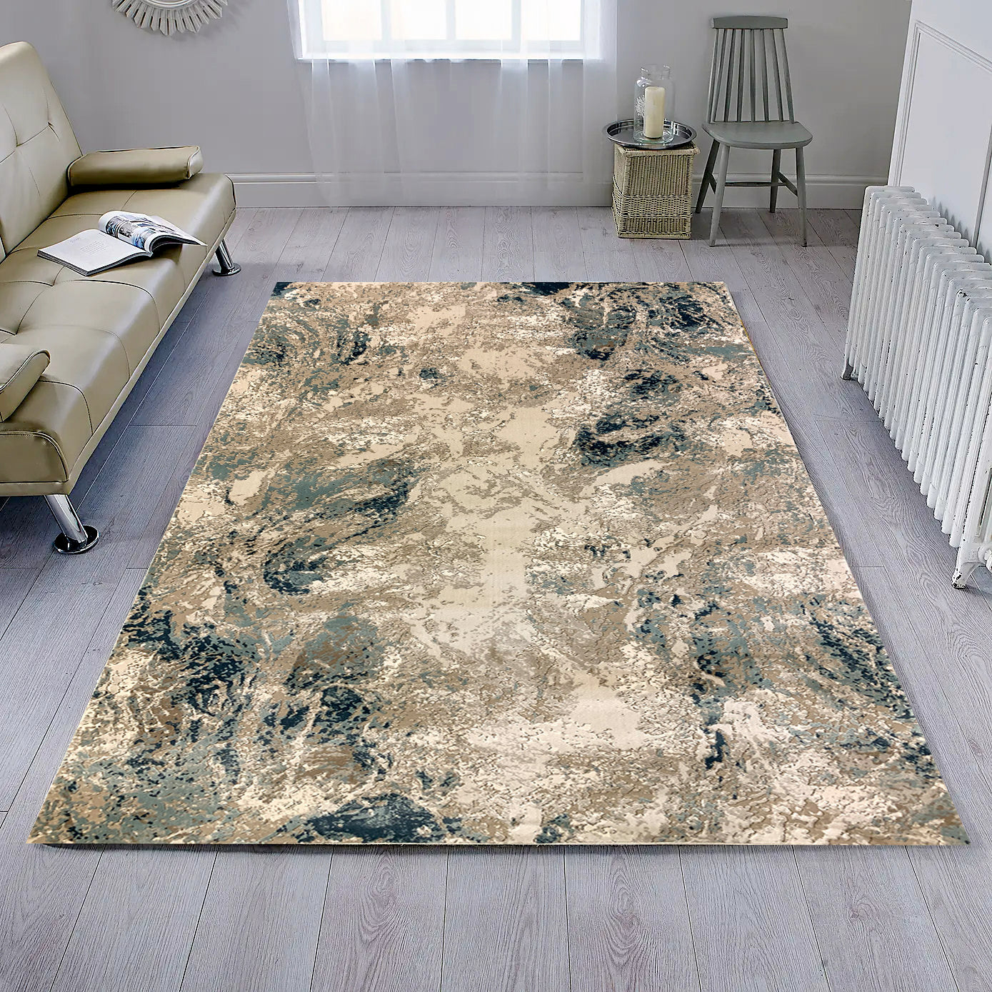 H6217 Turquoise Rugs