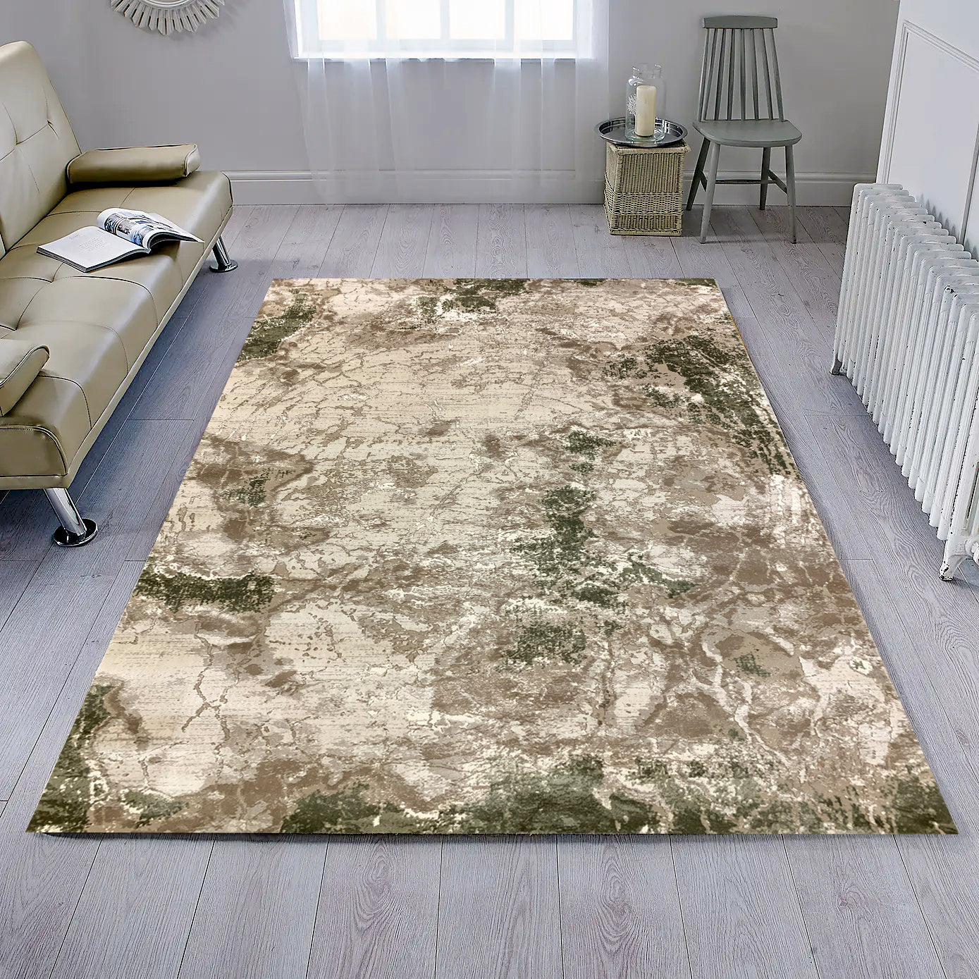 H6215 Green Rugs