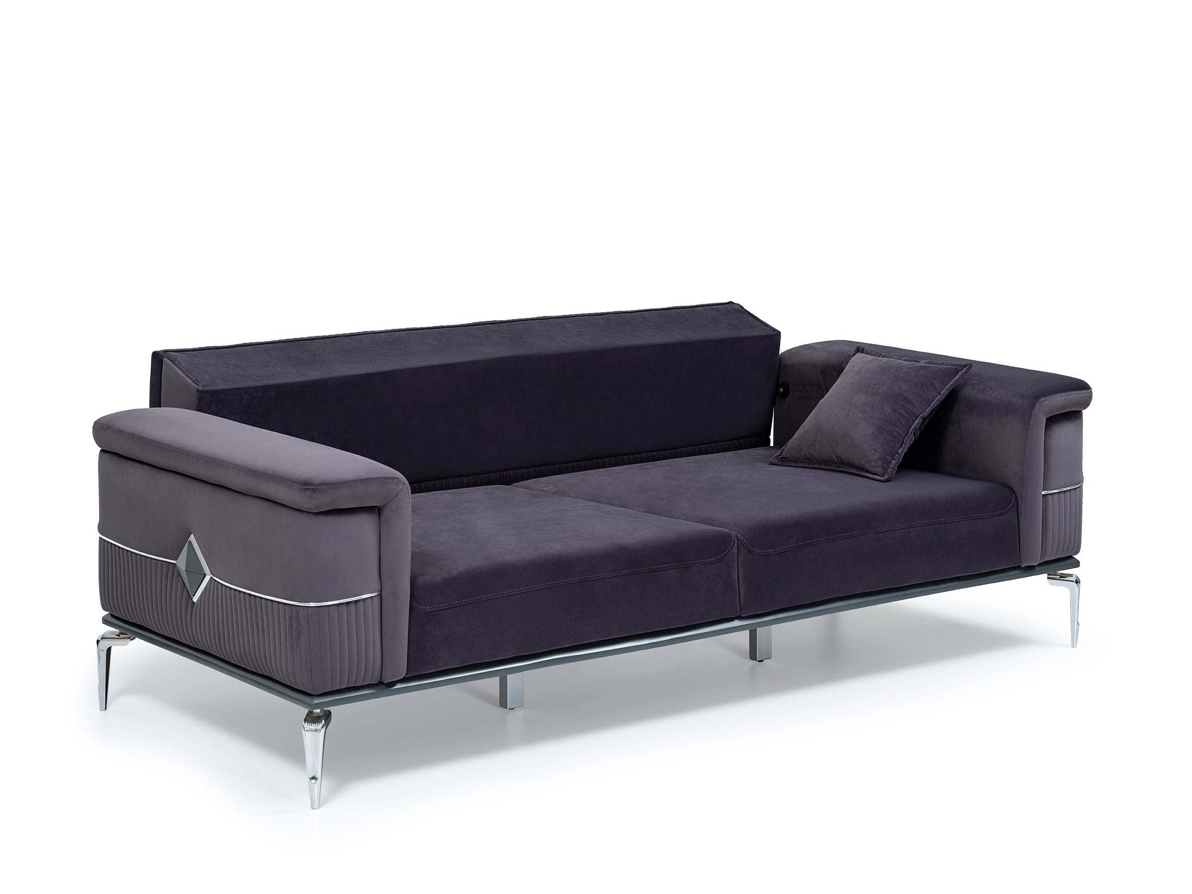 Glara Home DEFNE Modern Style Grey and Light brown European Sofa Set