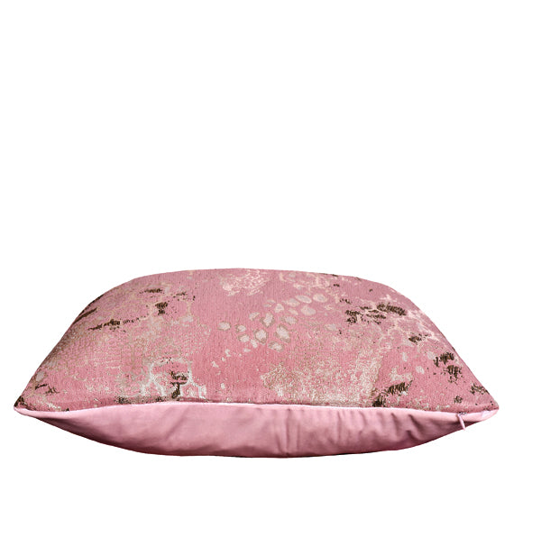 Luxury Patina, velvet throw pillow cover ( Light Pink Cushion Cover) - GLARA HOME