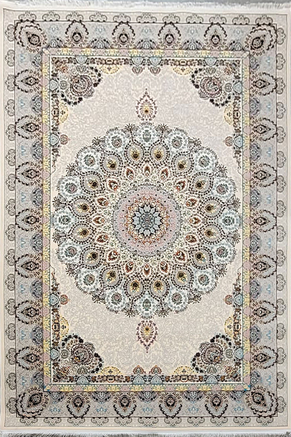 Tawus Beige Traditional Rug